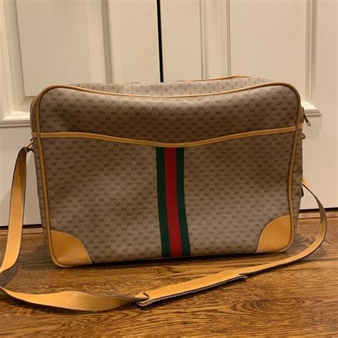 vintage Gucci overnight bag